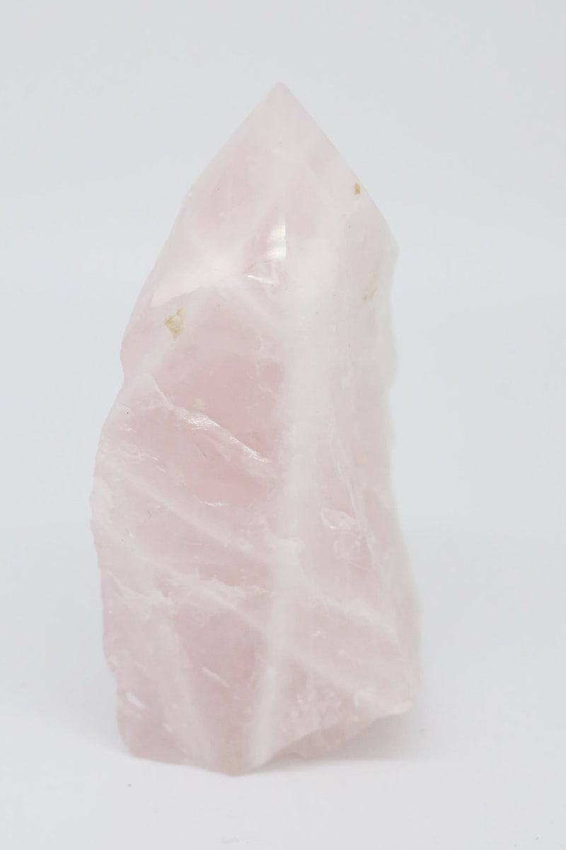 Rose Quartz With Natural Sides - Driftwood Maui & Home By Driftwood