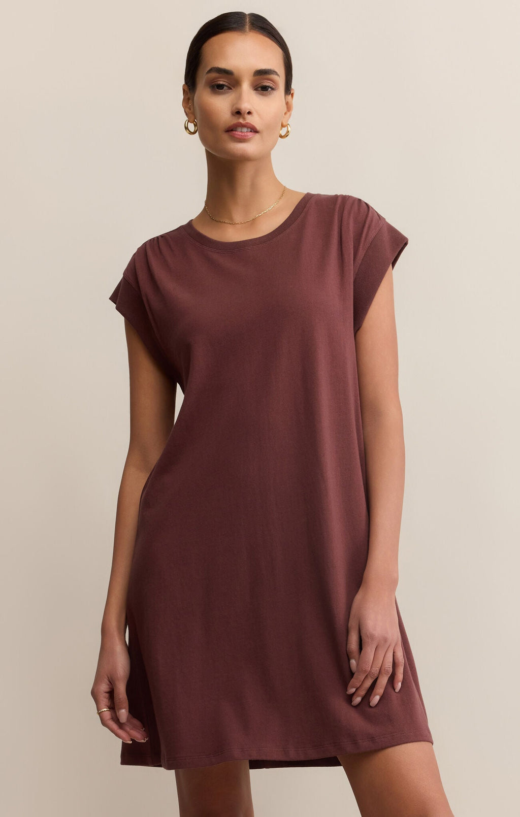 Z SupplyRoutine Shift Mini DressDresses