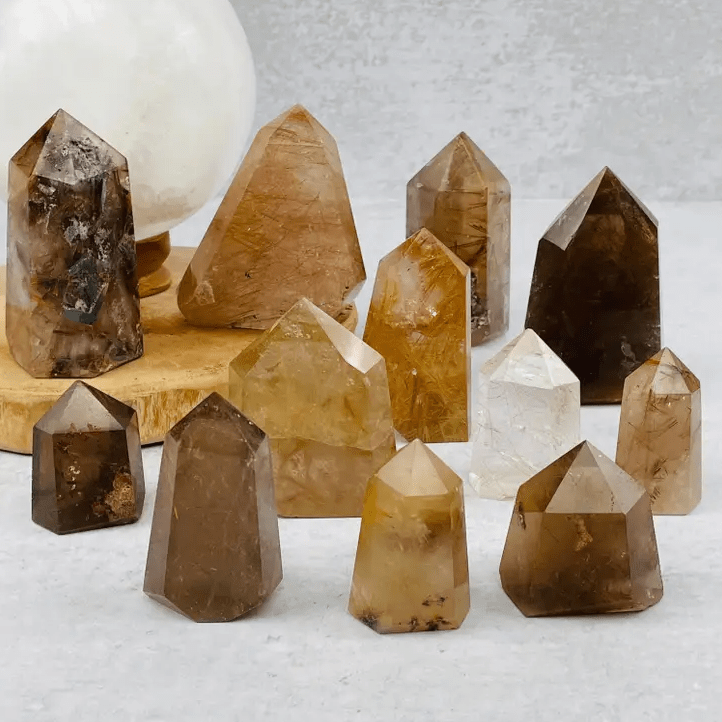 Rutilated Quartz Point