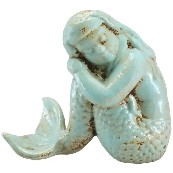 Sandy Mermaid Statue