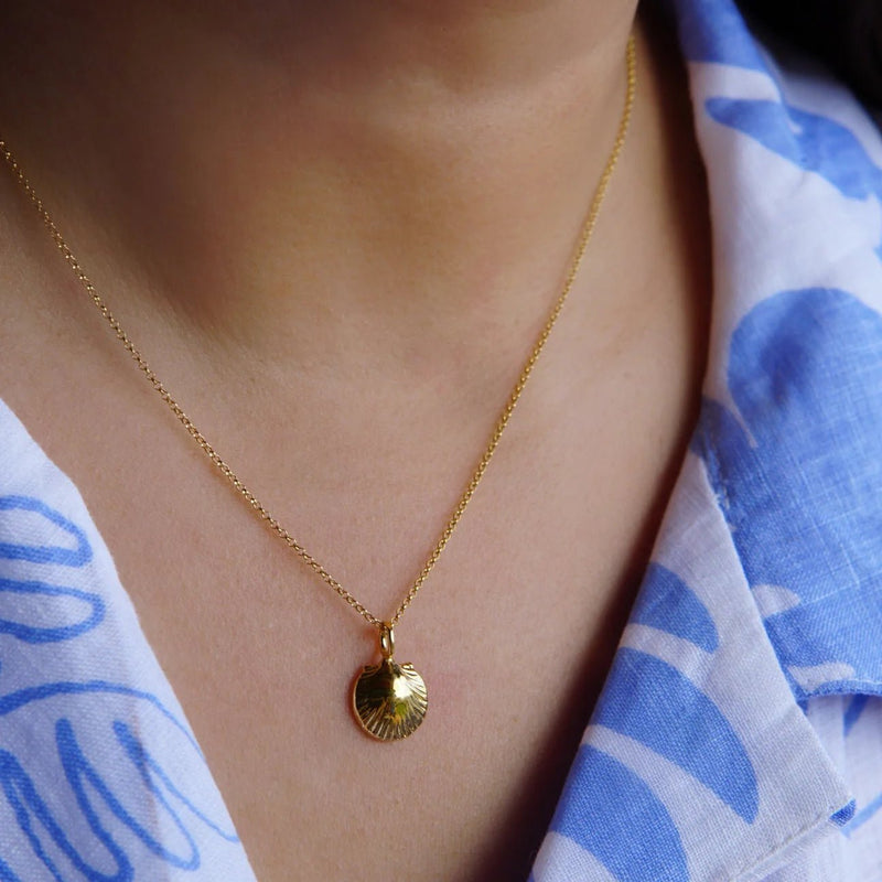 Scallop Shell Pendant - Driftwood Maui & Home By Driftwood