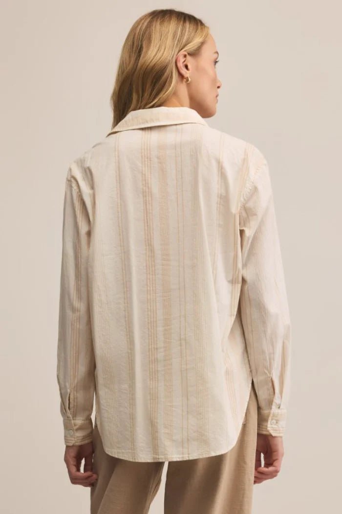Z SupplySeaport Striped ShirtButton Down
