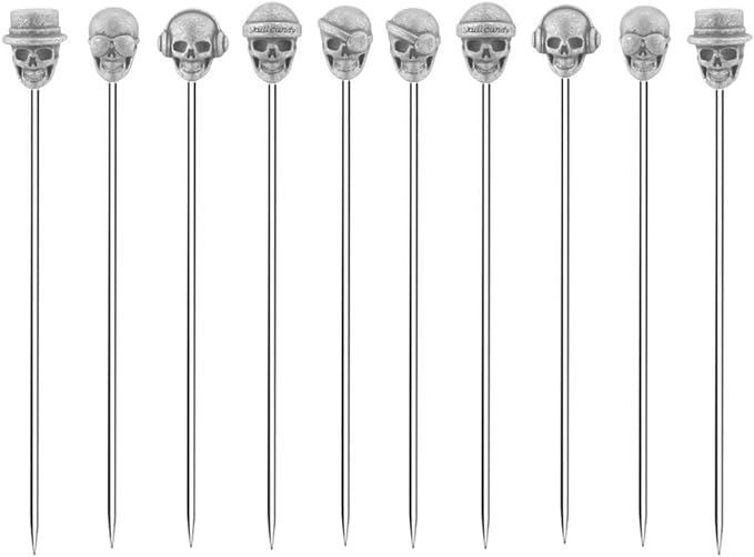Skull Cocktail Picks