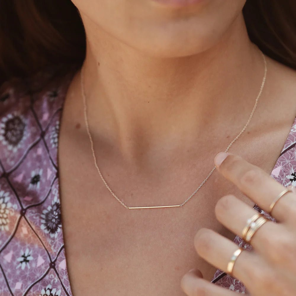 ImiSlim Bar Horizontal NecklaceNecklaces