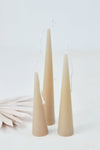 Slim Cone Taper Candle - Driftwood Maui & Home By Driftwood