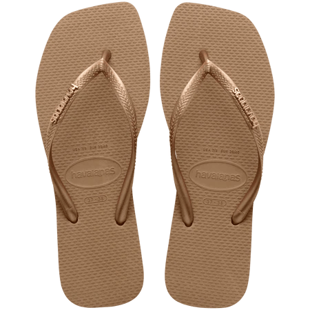 HavaianasSlim Square Logo MetallicShoes