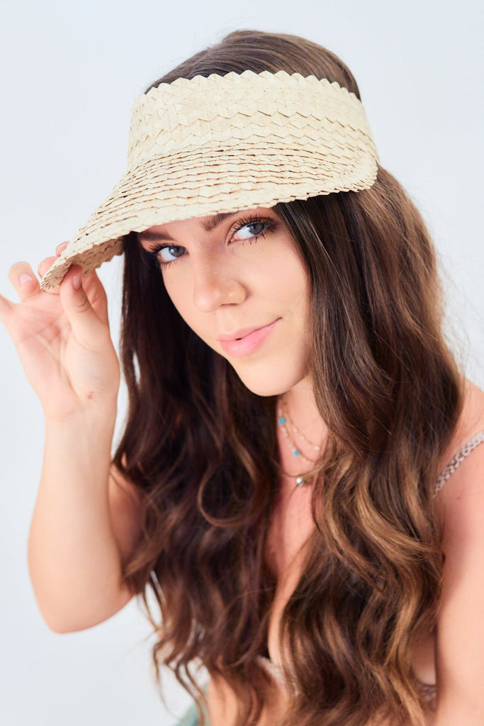 Straw Visor