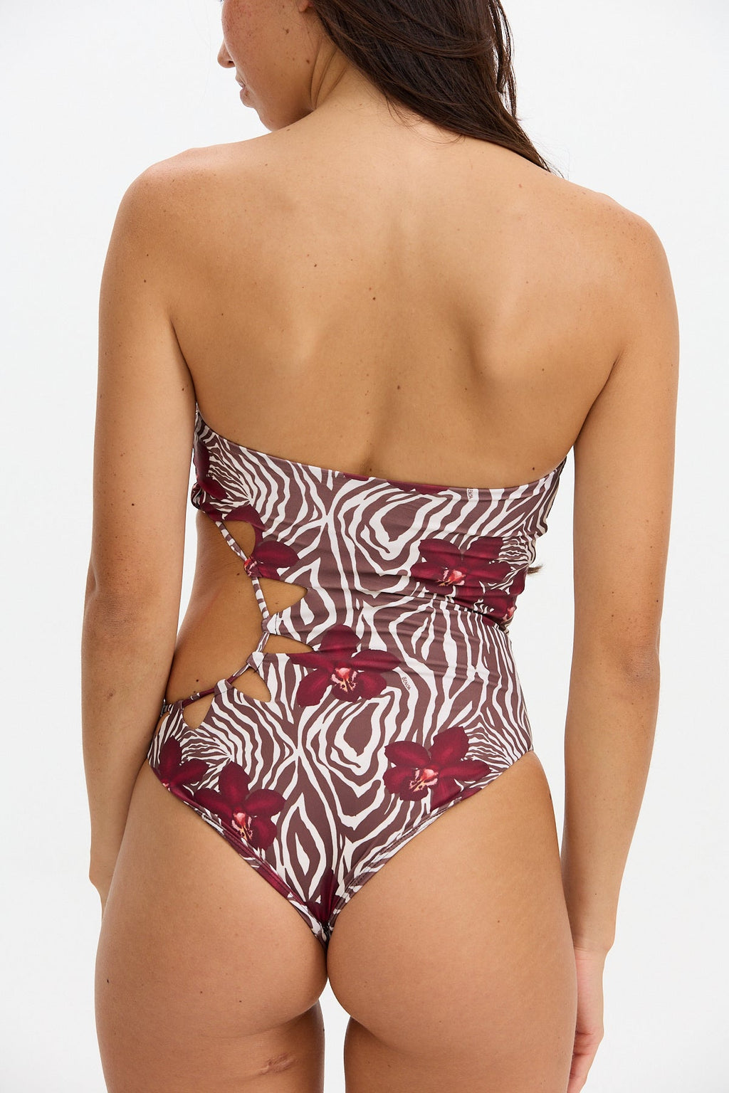 benoa sunny one piece bikini diva zebra print