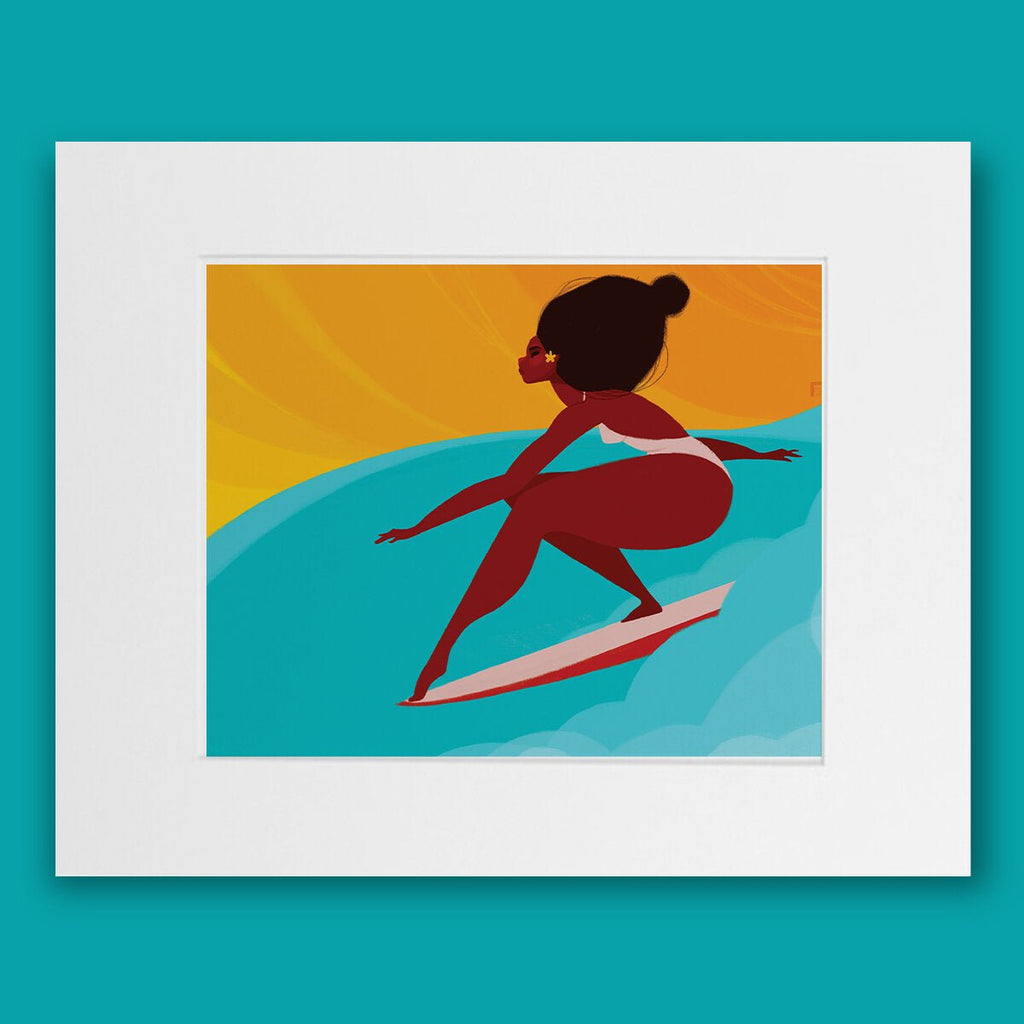 Surf Queen Print - Driftwood Maui & Home By Driftwood