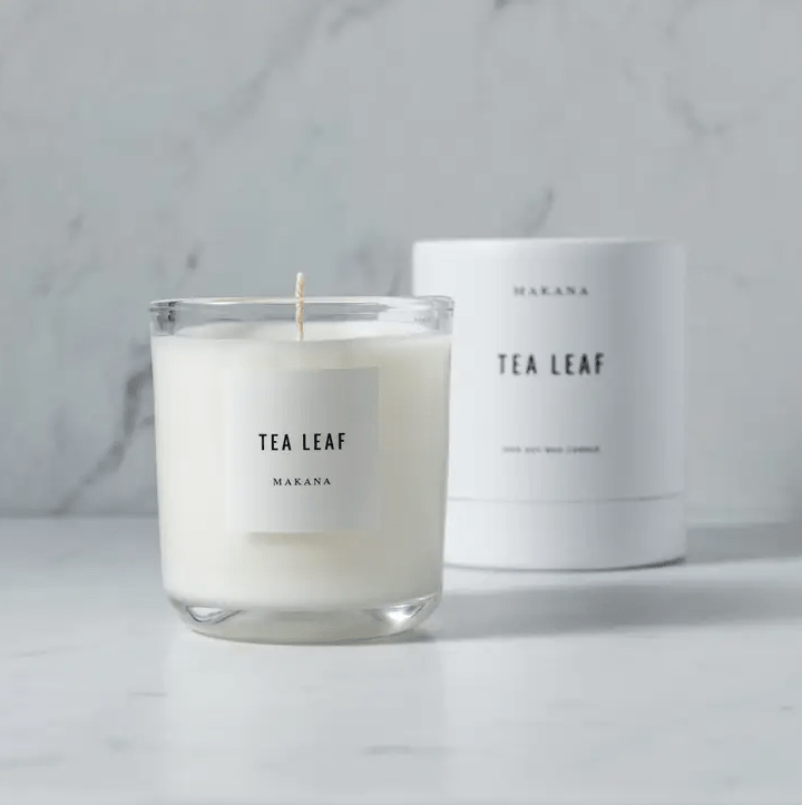 Tea Leaf Candle - Driftwood Maui & Home By Driftwood