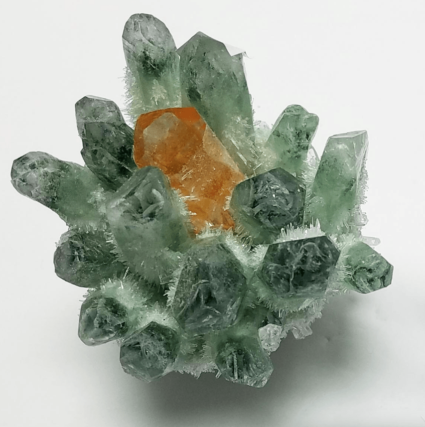 Rock ShopTibetan Green Phantom ClusterMinerals