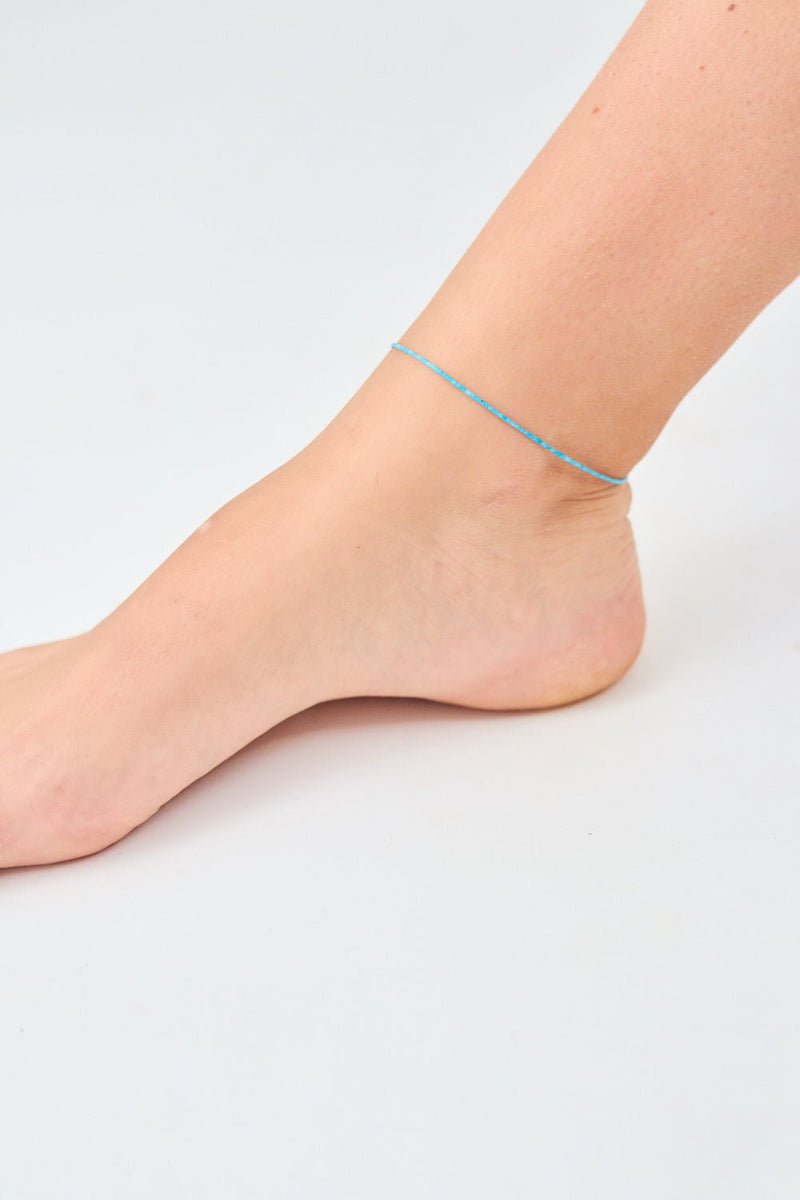 Turquoise Full Anklet