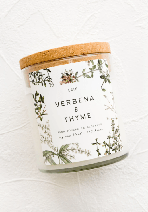 Verbena & Thyme Botanist Candle - Driftwood Maui & Home By Driftwood