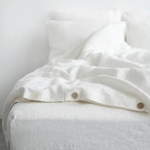 White Linen Duvet Cover Set - Driftwood Maui & Home By Driftwood