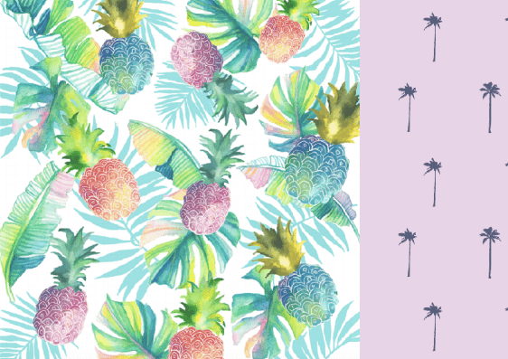 Pineapple Splash/ Mini Palm