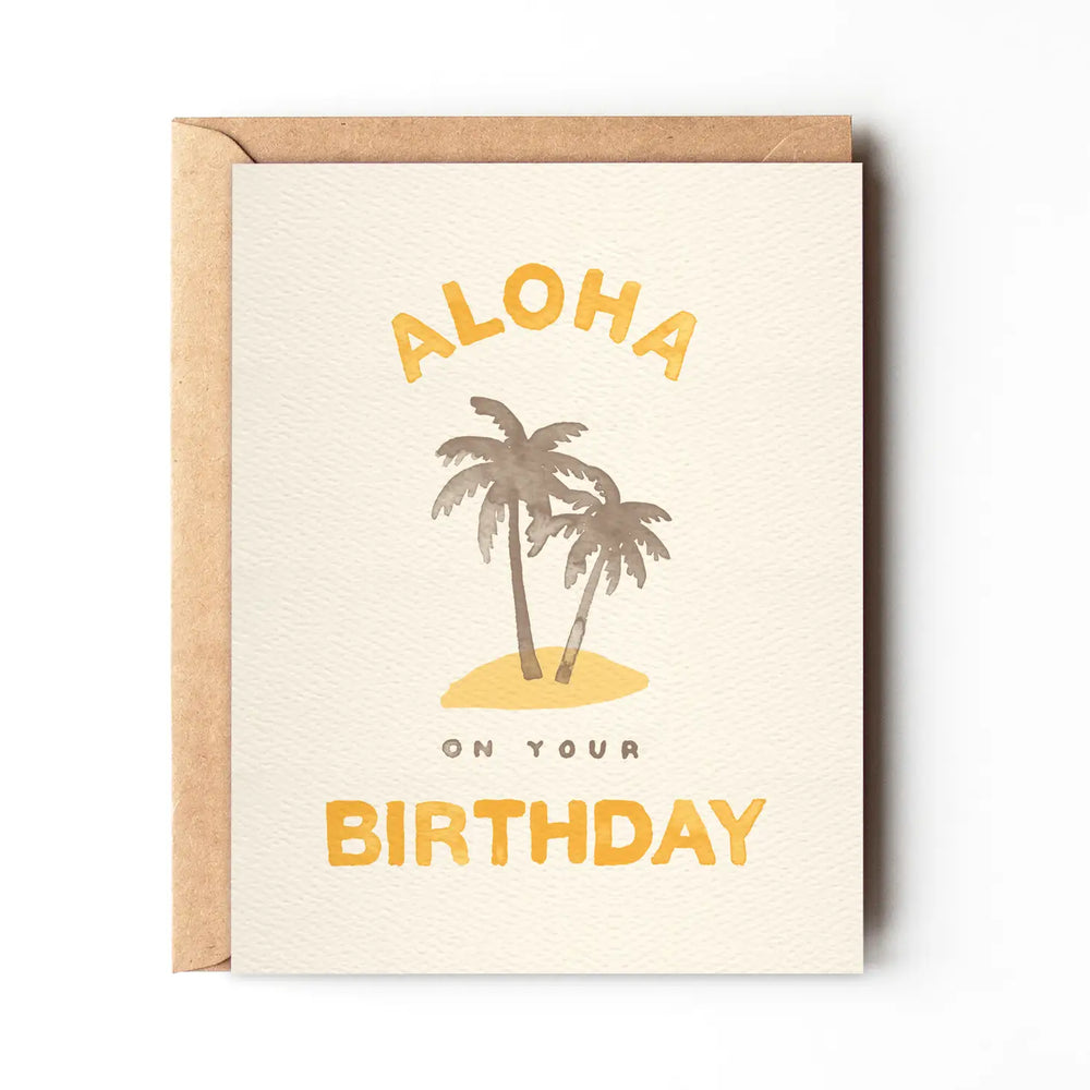 Aloha on Your Birthday
