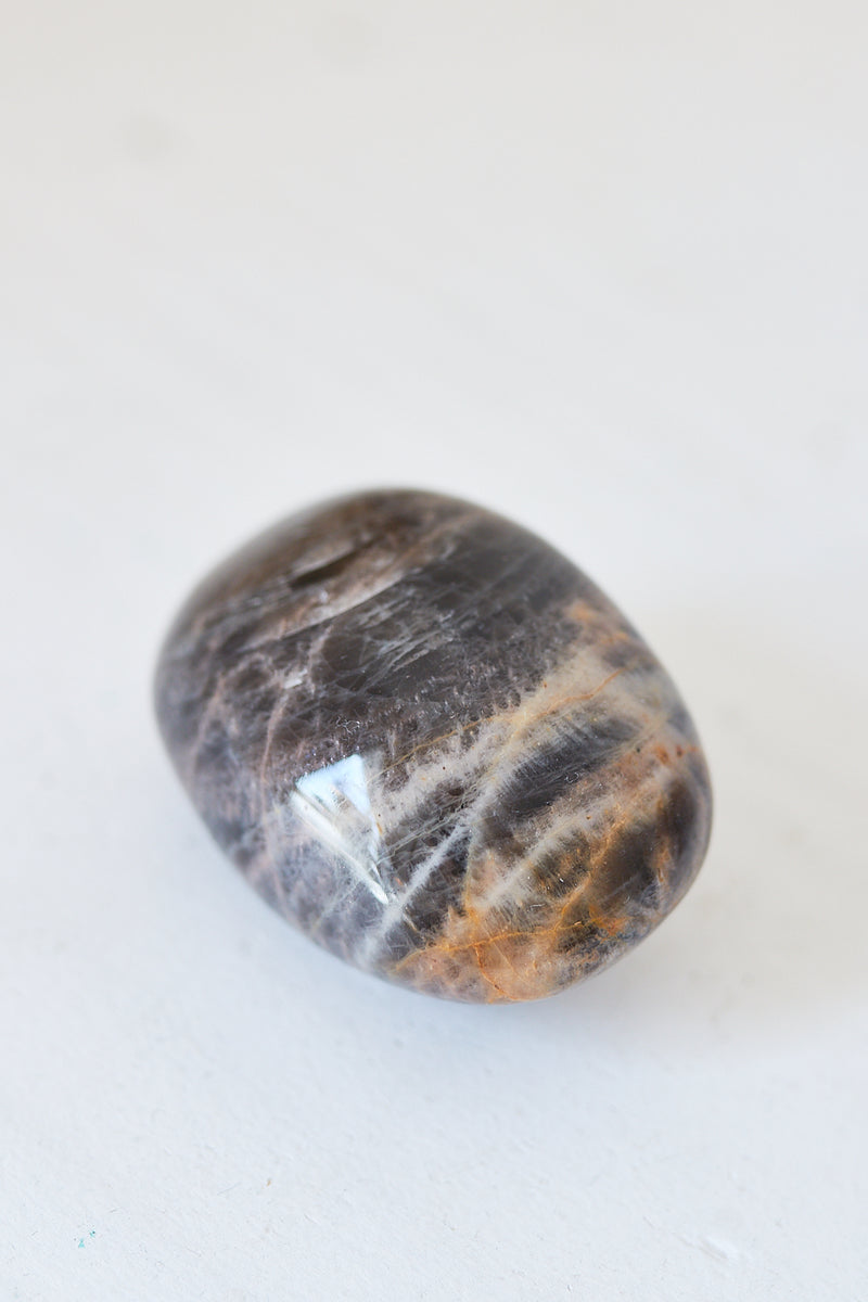 Black Moonstone Pebble