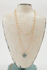 36" Floating Pearl Necklace