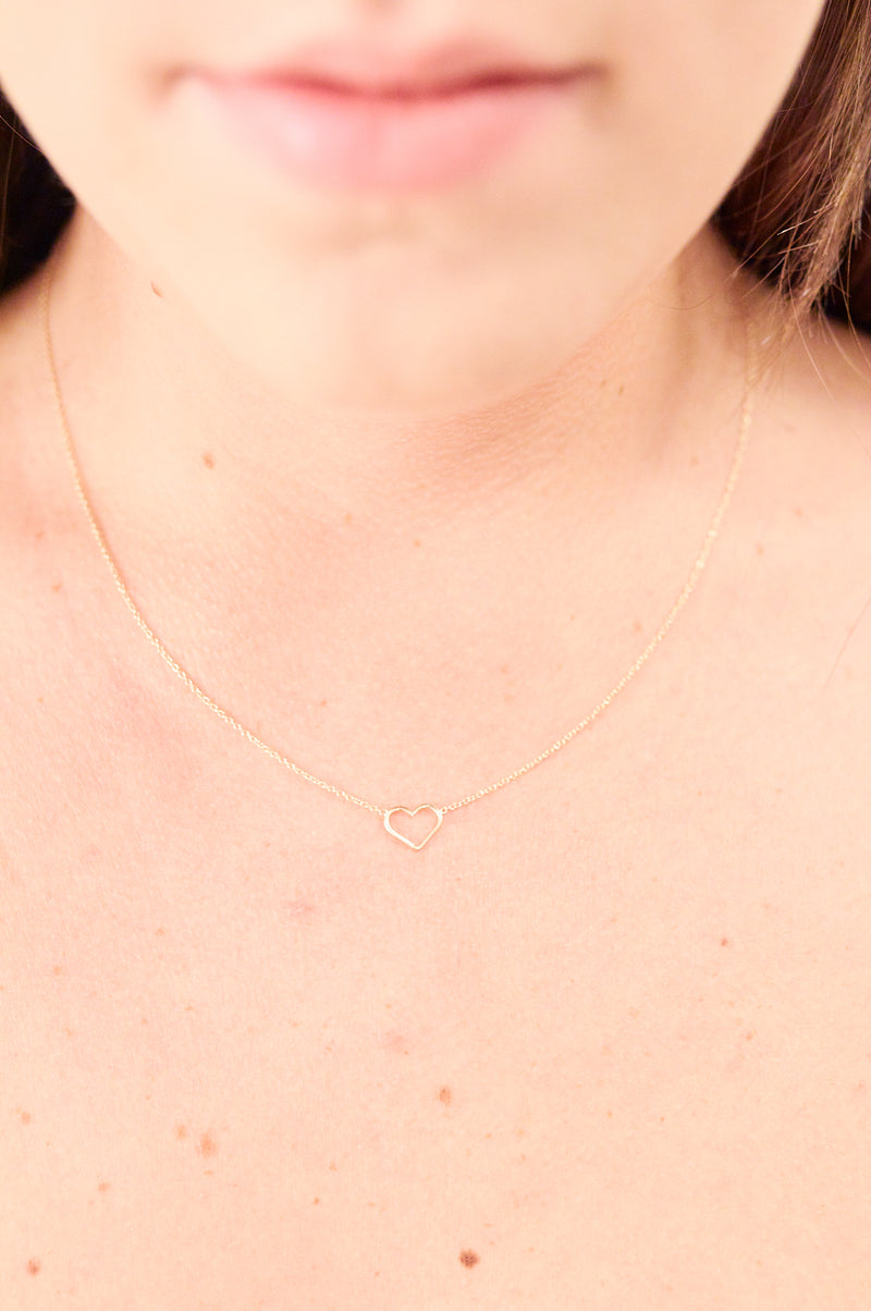Tiny Heart Pendant Necklace