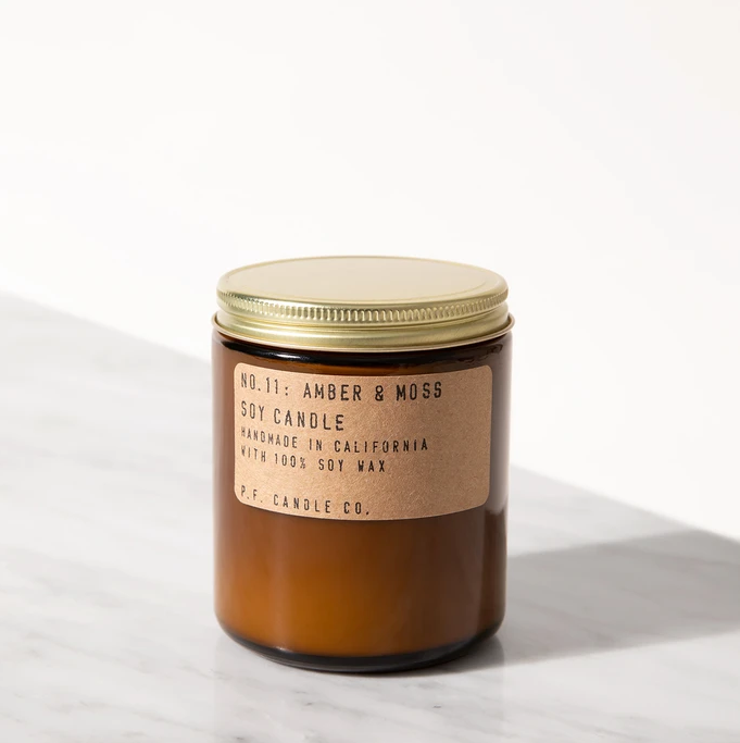 NO.11: AMBER & MOSS SOY CANDLE