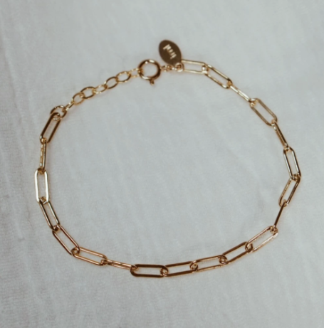 Mid Paperclip Chain Bracelet