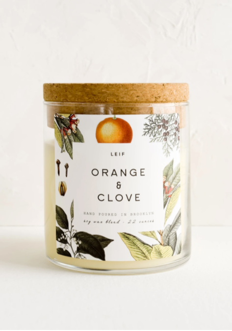 Orange & Clove Botanist Candle