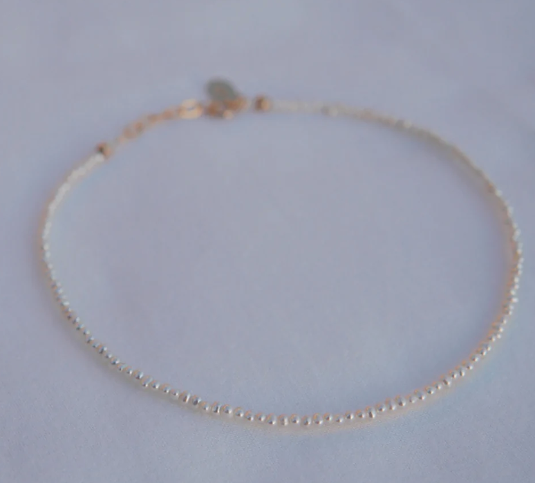 Freshwater Seed Pearl Anklet