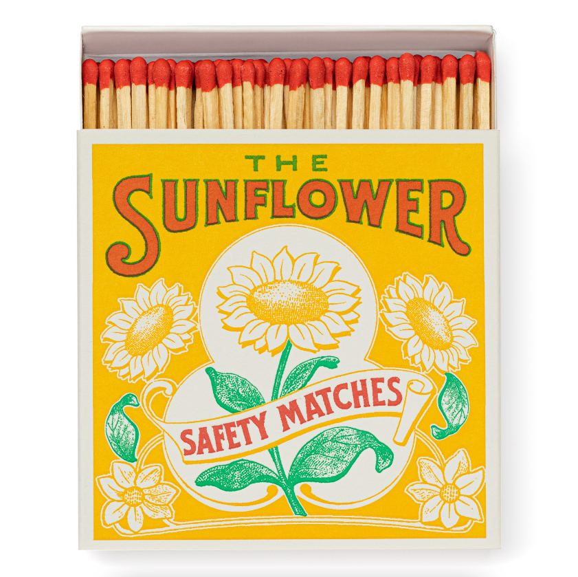 Sunflower Matchbox