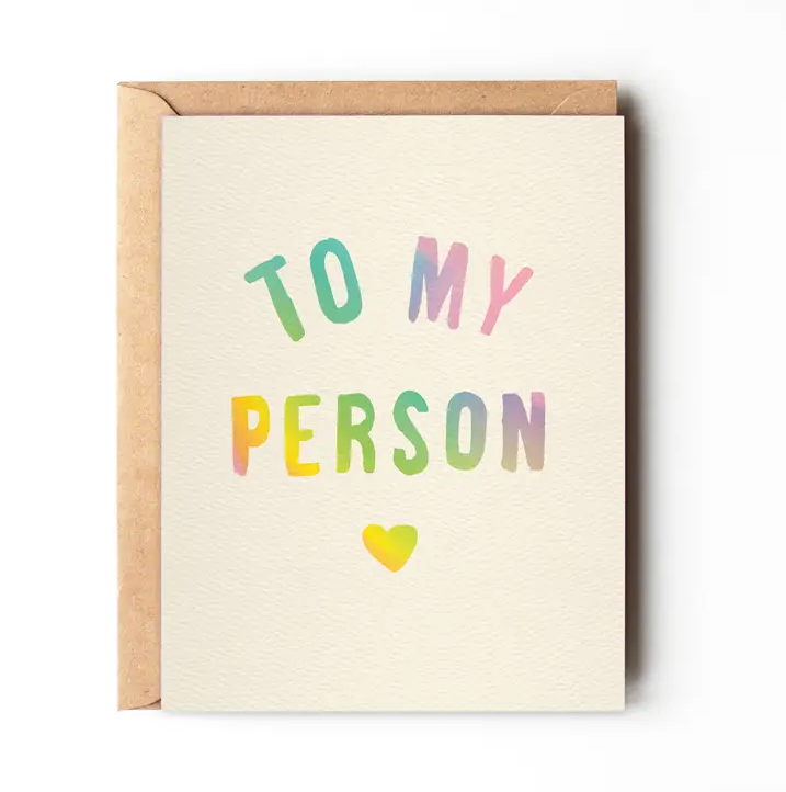 To My Person