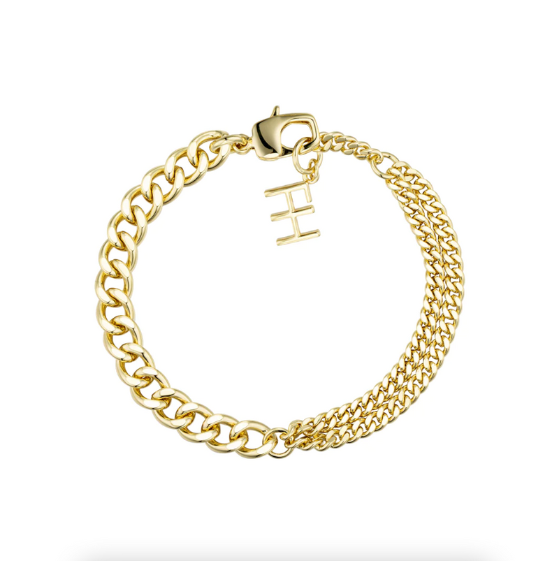 Amplify Double Curb Chain Bracelet