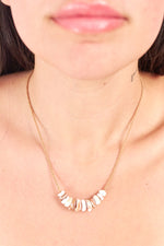 Mini Puka Bar Necklace