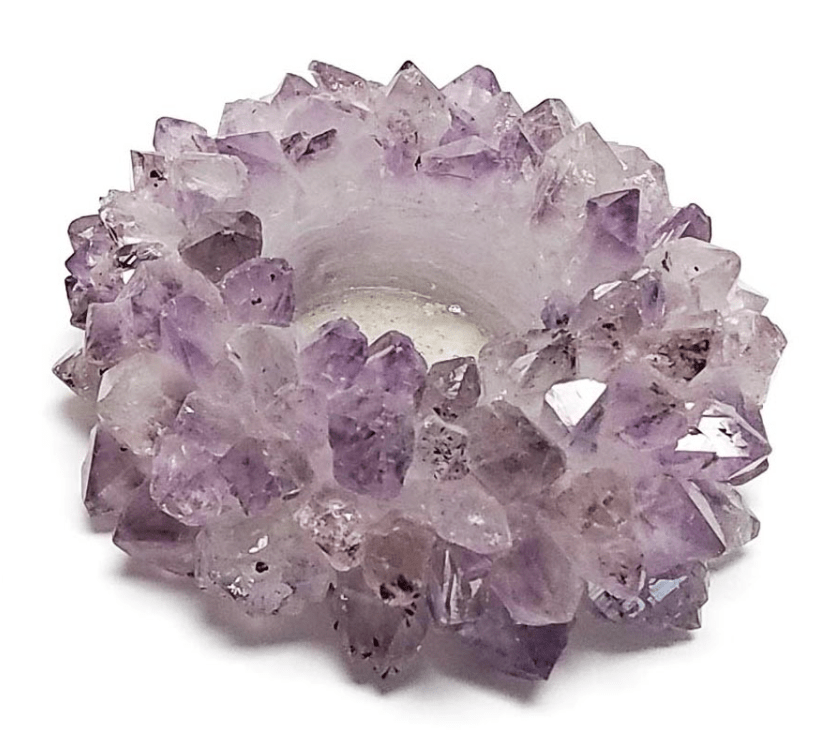 Rock ShopAmethyst Point Candle HolderMinerals