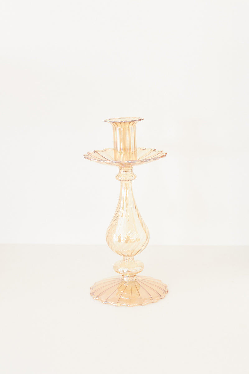 Northern European Style Glass Candle Holder