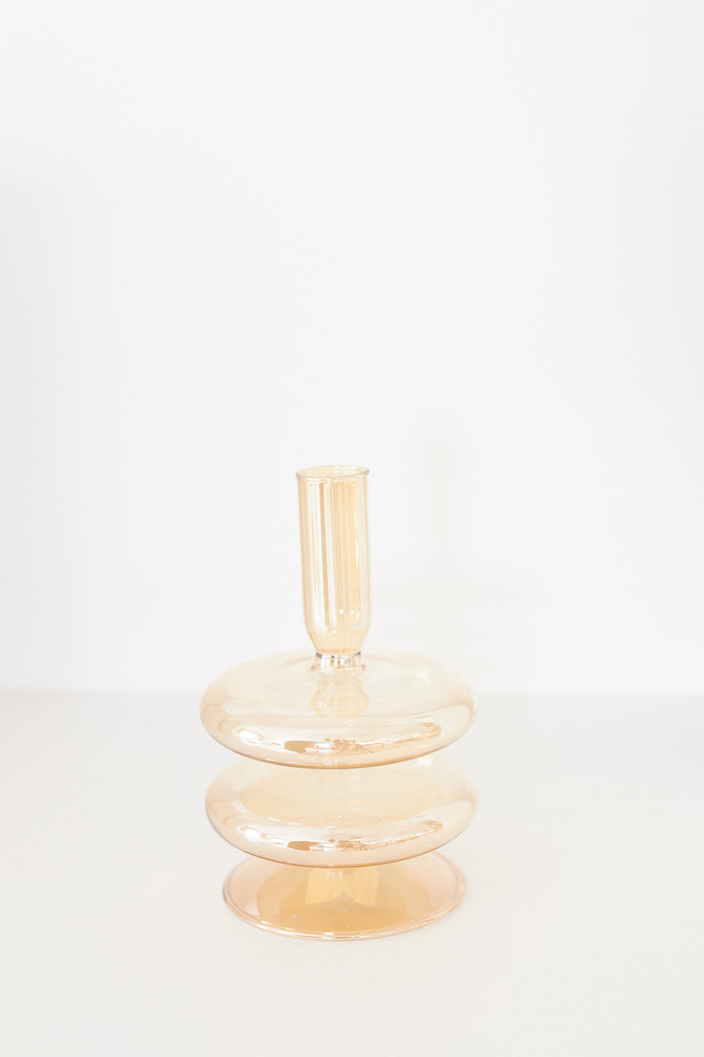 Northern European Style Glass Candle Holder