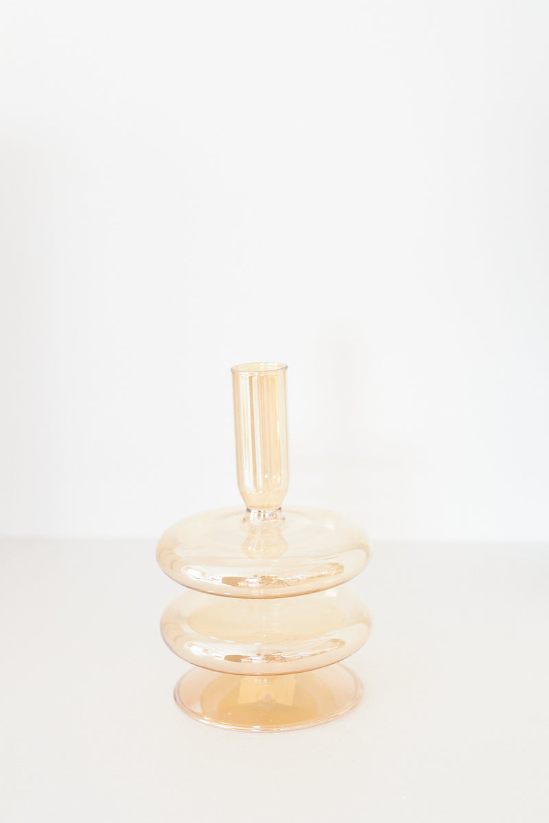Northern European Style Glass Candle Holder
