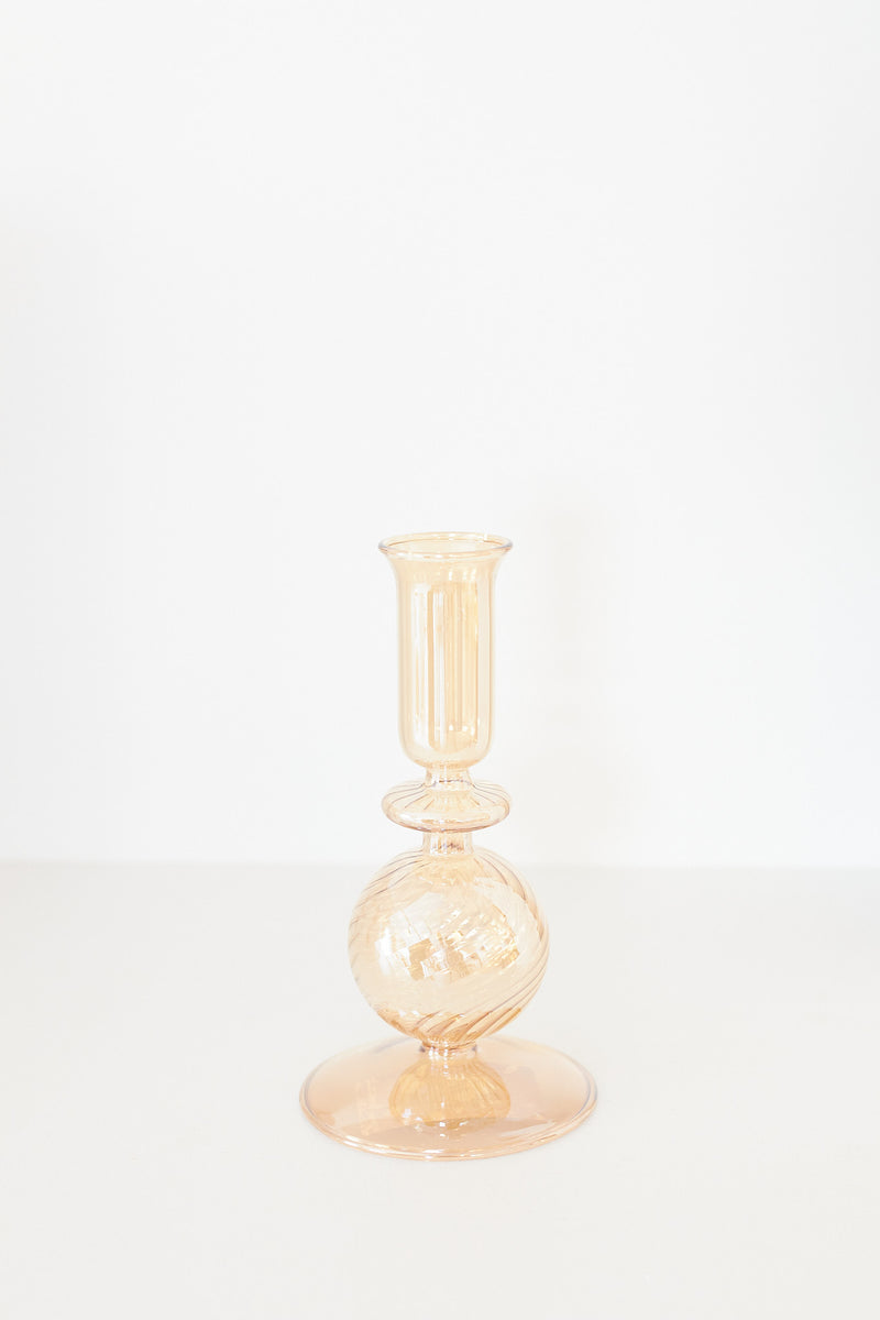 Northern European Style Glass Candle Holder