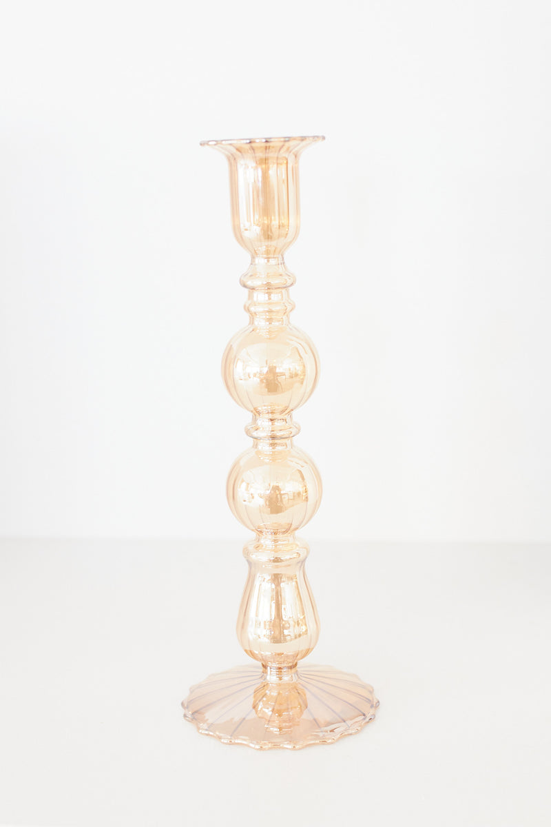 Northern European Style Glass Candle Holder