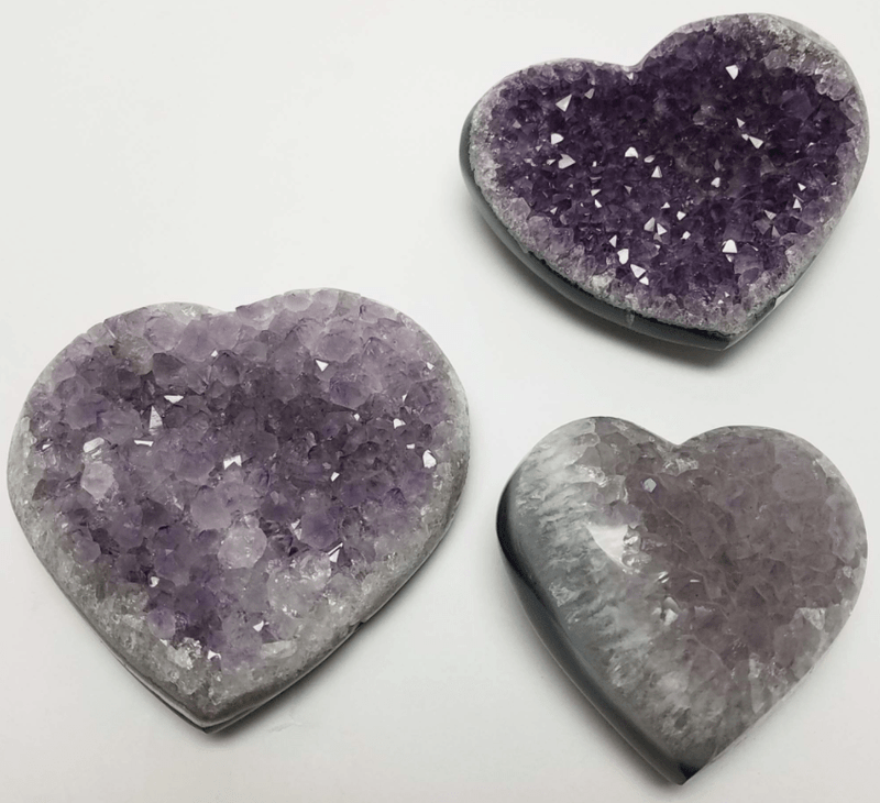 Rock ShopPolished Druse HeartMinerals